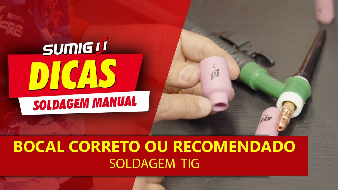 Bocal para Solda TIG - Como escolher o Correto | Sumig Dicas