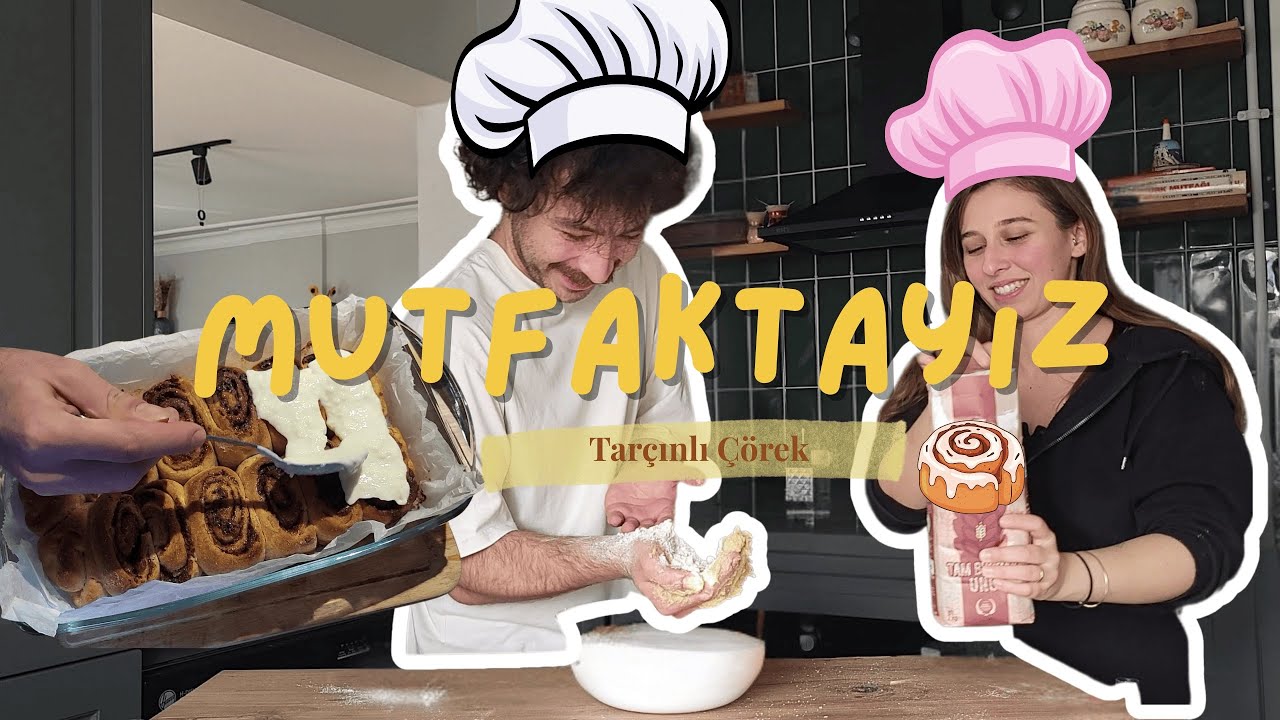 Evde Çok Lezzetli Cinnamon Roll (Tarçınlı Çörek) Yaptık | Bab House Mutfakta