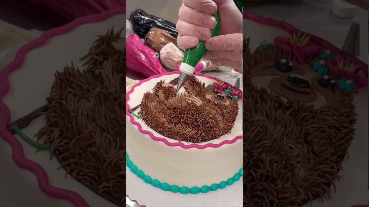 Sloth cake