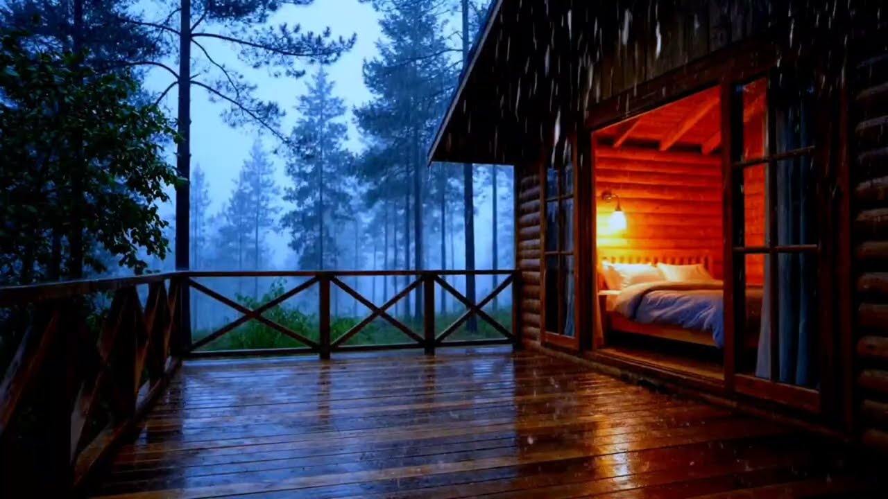 9 Hours Forest Rain Sounds for Deep Sleep & Insomnia Relief