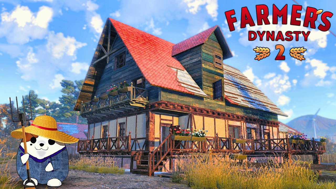 Farmer's Dynasty 2 Playtest First Look | New Upcoming Life and Farming Sim!