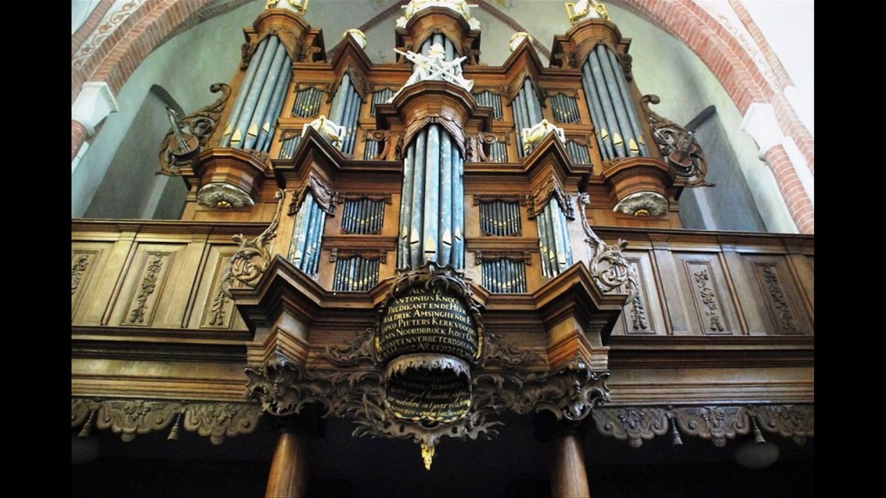 Het 24-stemmige orgel uit Noordbroek is in 1696 gebouwd door Arp Schnitger