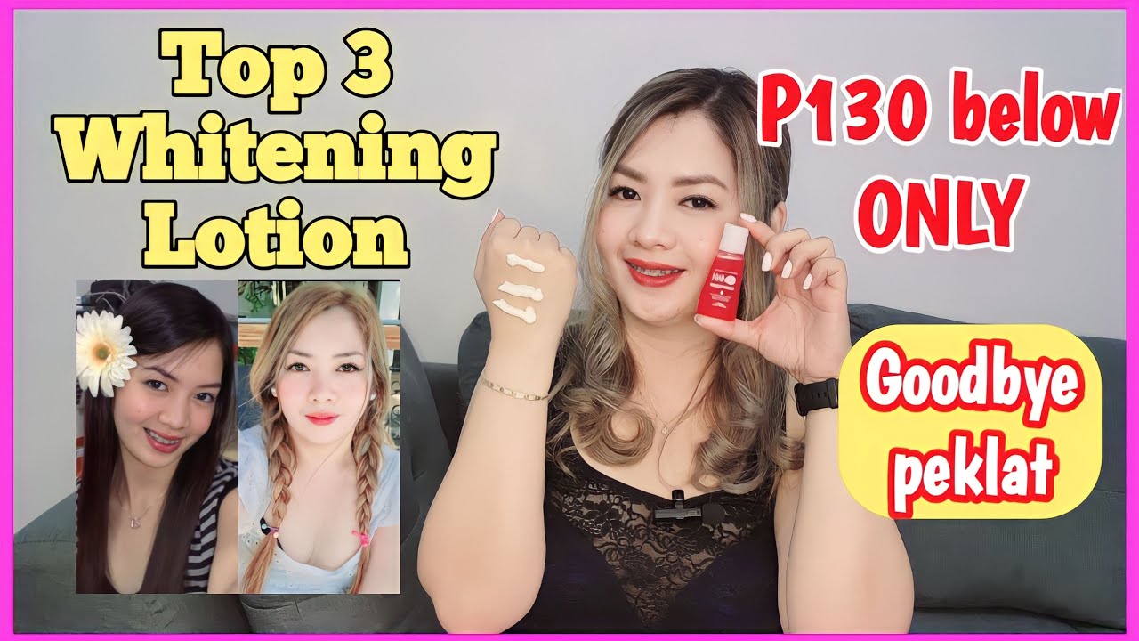 MY TOP 3 AFFORDABLE SKIN WHITENING LOTION | VERY EFFECTIVE | HONEST REVIEW #pampaputi