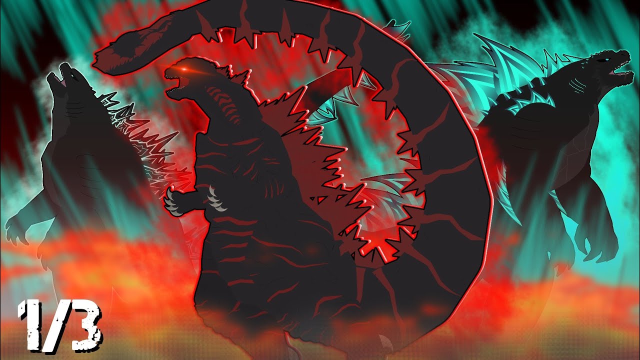 Godzilla vs Shin Godzilla part-1/3 (stick nodes )#godzilla#godzillaxkongthenewempire#godzillavskong