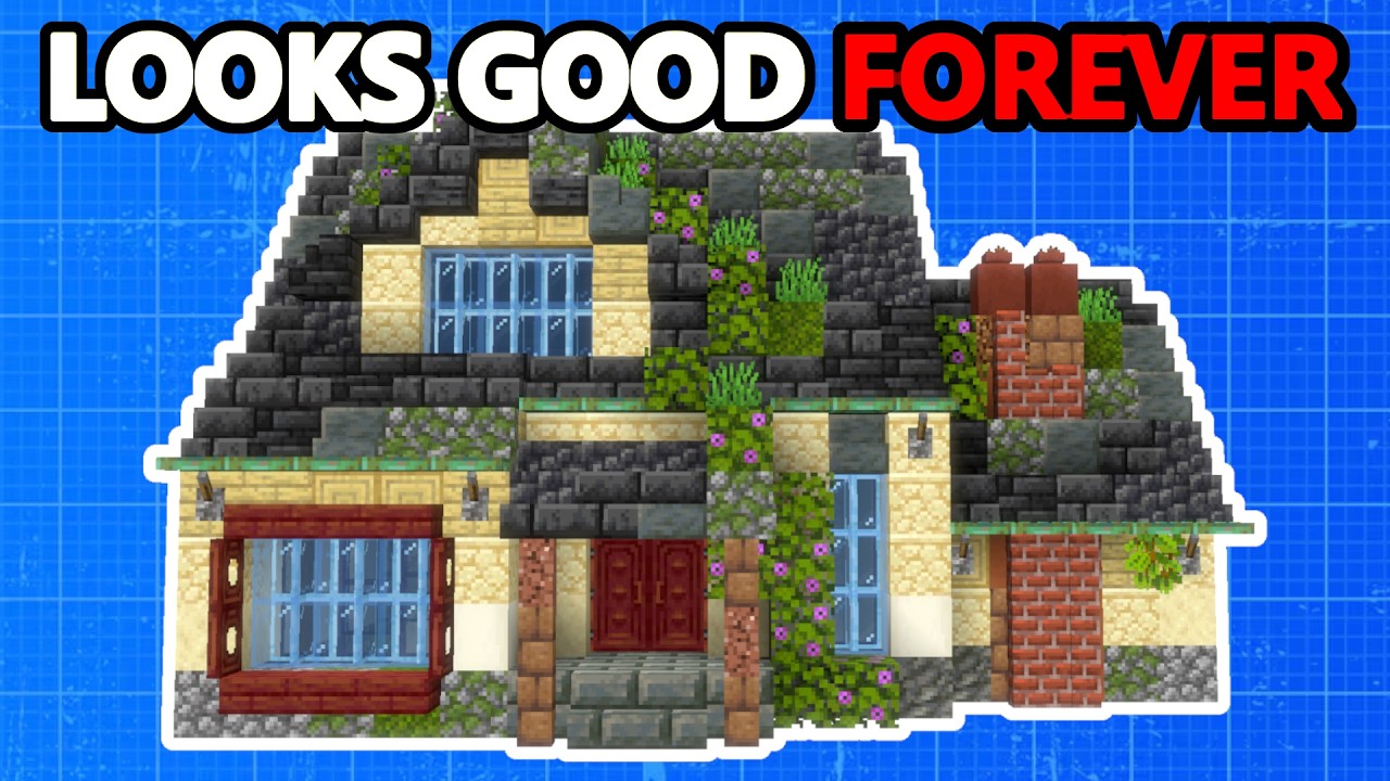 How to Make Minecraft Builds that Look GOOD FOREVER!