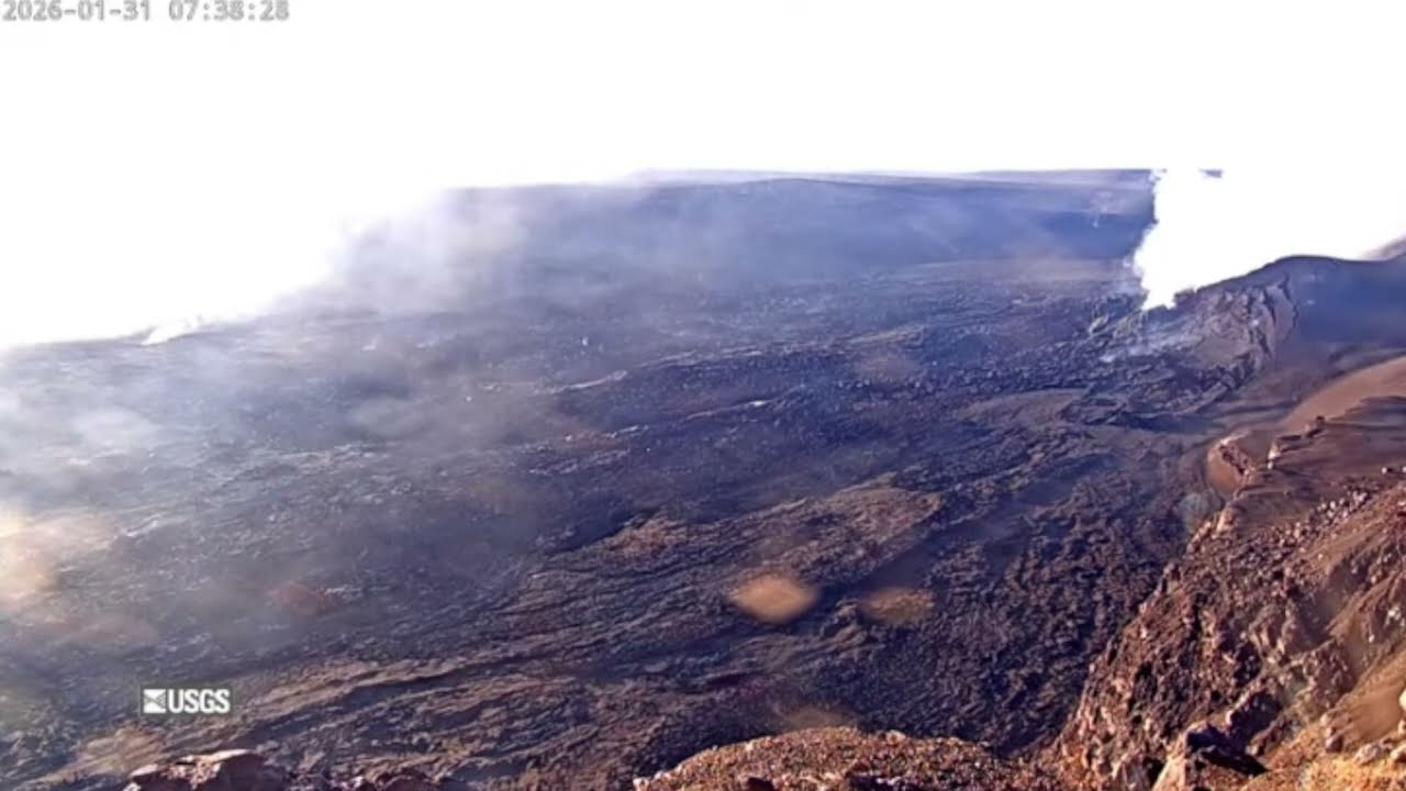 WATCH LIVE: Kīlauea Volcano, Hawai'i (Halemaʻumaʻu crater) Saturday!! 🌋🤙
