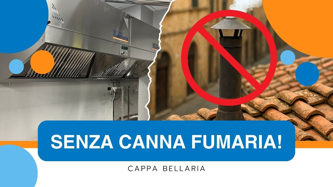 Come Cucinare SENZA CANNA FUMARIA? - Cappa Bellaria