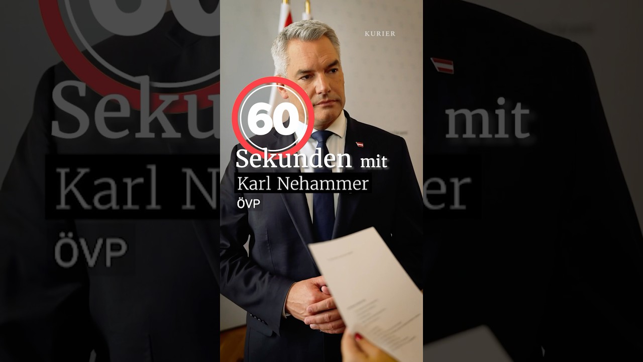 Karl #Nehammer #&Ouml;VP beantwortet in 60 Sekunden so viele Fragen wie m&ouml;glich #nrwahl #oevp #nrwahl24