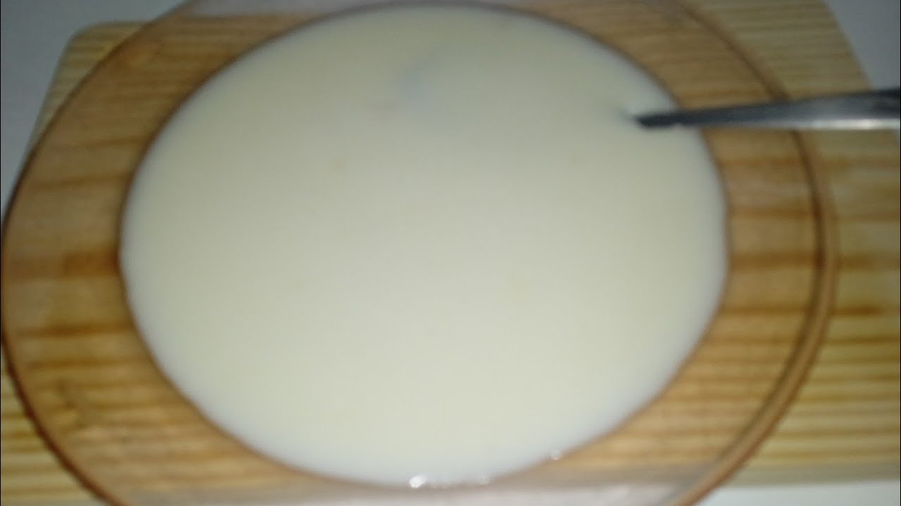 Como fazer mingau de puba!