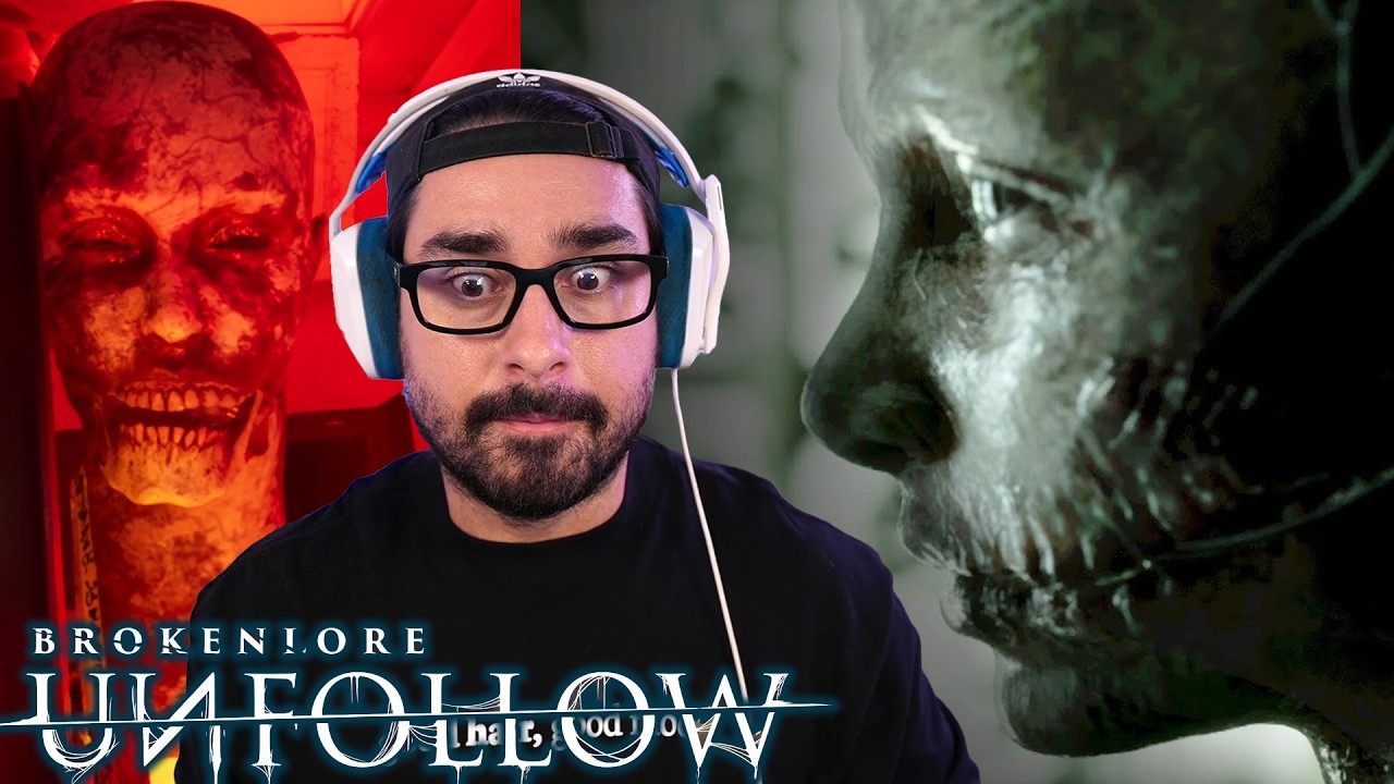 JOGO DE TERROR JAPONÊS sobre TRAUMAS (super pesado!) | BrokenLore: UNFOLLOW