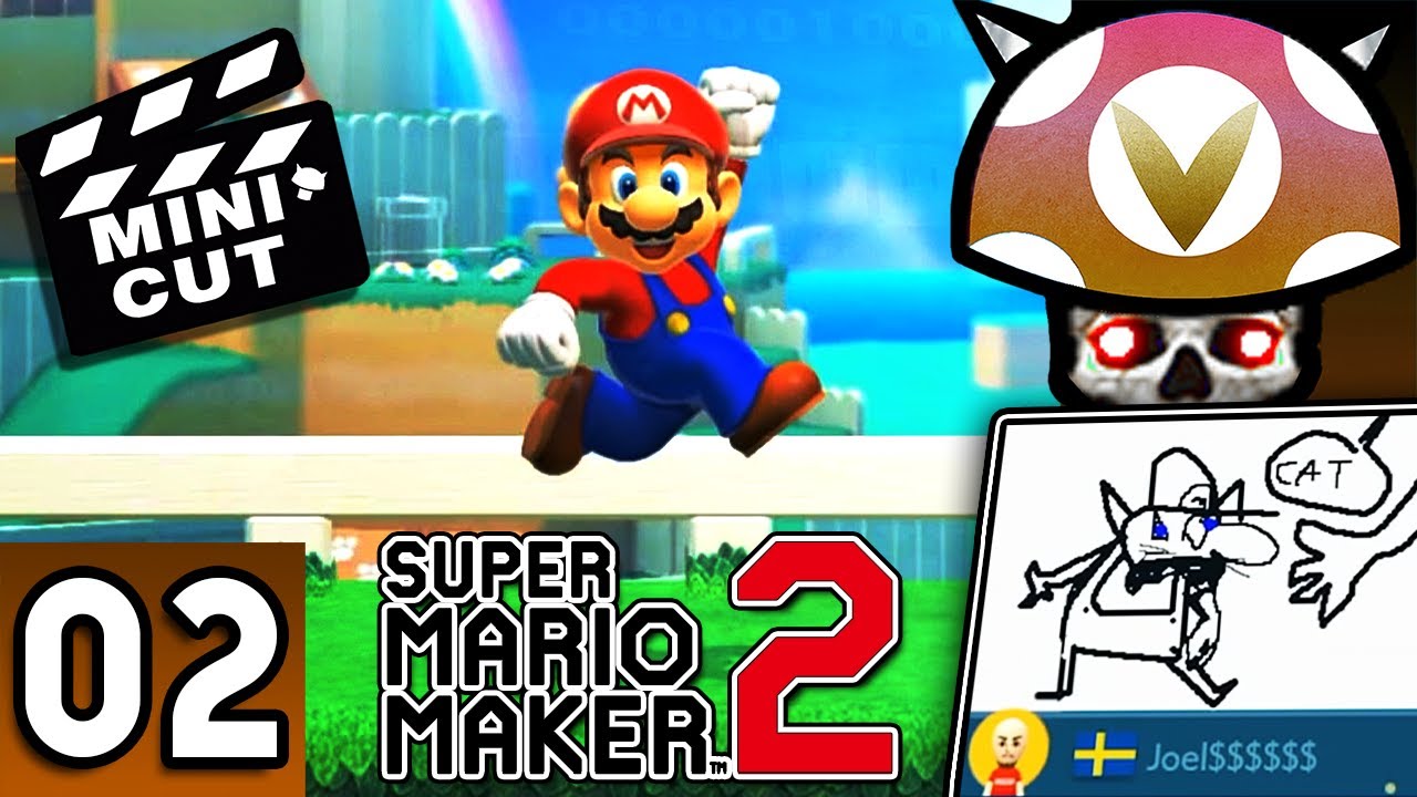 [Vinesauce] Joel - Super Mario Maker 2 Highlights ( Part 2 )