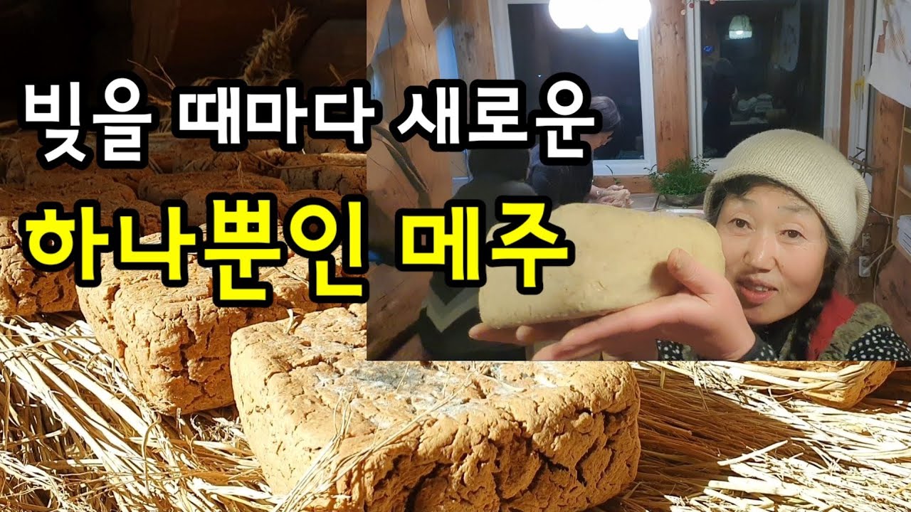 곰배령언니의 메주만들기,콩의연금술..