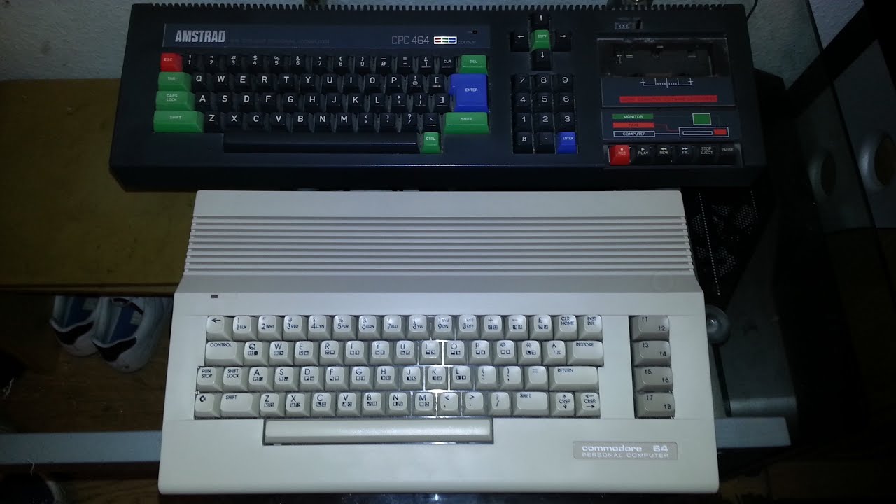 Amstrad CPC 464 And The Commodore 64 Are Both Great Computers