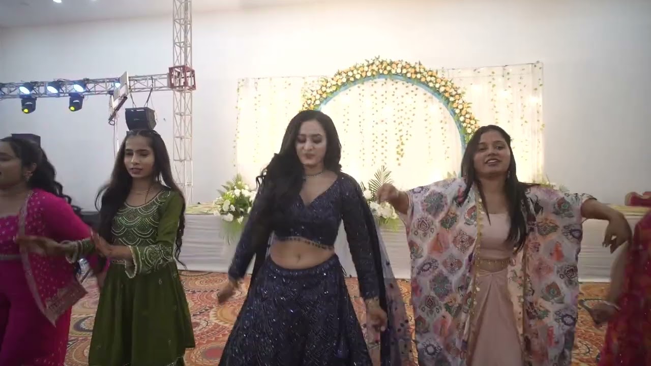 Bride squad dance performance.   #ringceremony #dance #girlsdance #sisters #celebration 