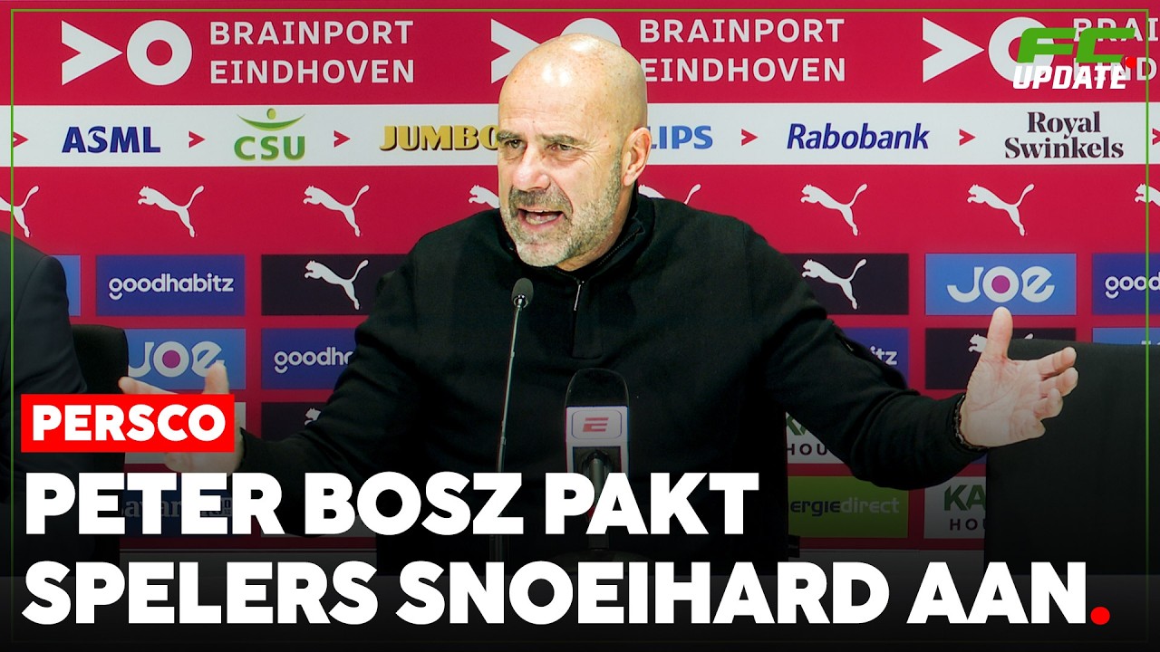 Peter Bosz pakt zijn spelers snoeihard aan: 'Verschrikkelijk, man!' l FCUpdate Persco
