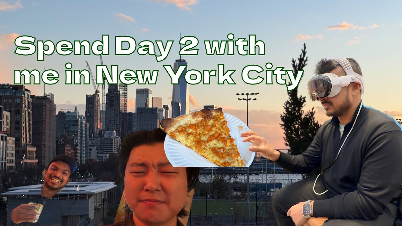 Come spend Day 2 with me in New York City! 🇺🇸🗽 Apple, Street Food and Fun!