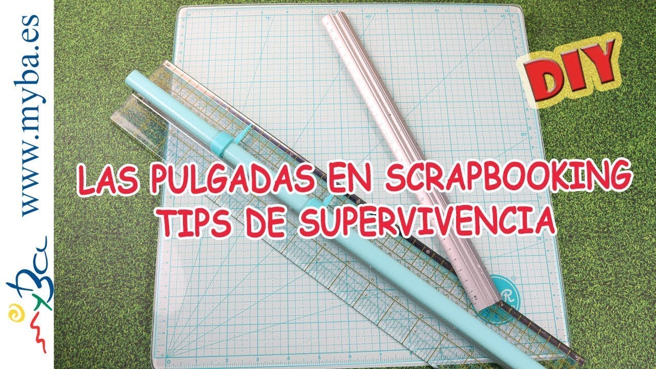 Las pulgadas en scrapbooking. Tips de supervivencia. Cambio pulgadas a cm.