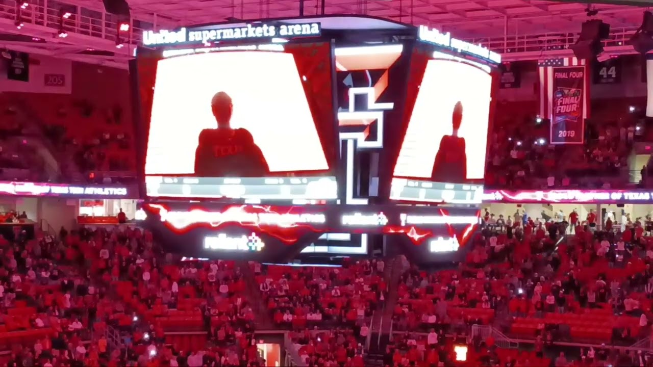 Beginning of a Texas Tech Red Raiders Basketball Game! 1-2026! 🇨🇱🇺🇸❗️