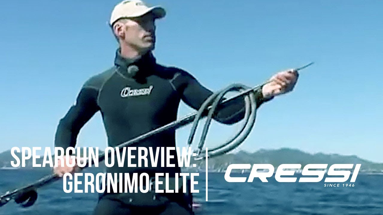 Speargun Overview : Geronimo Elite Cressi