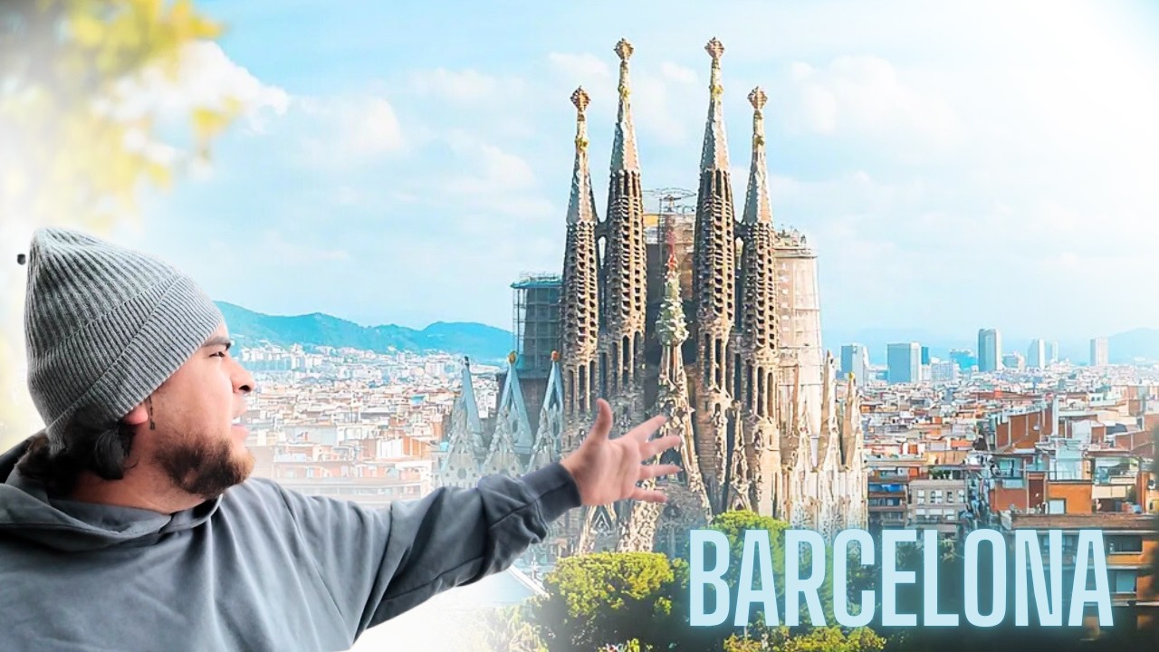 SPENDING 24HRS IN BARCELONA!!