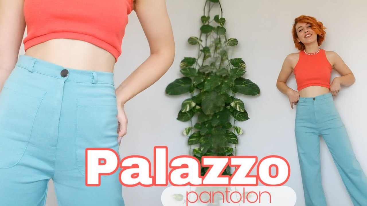 Palazzo Pantolon Nasıl Dikilir? | Kalıpsız | Damla Toral