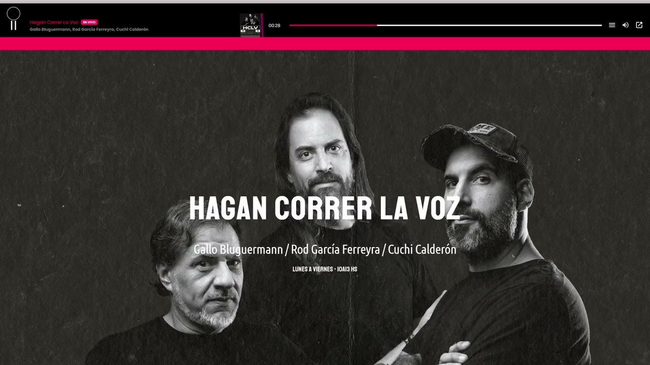 Hagan correr la voz #HCLV #HaganCorrerLaVoz por undinamo.com 9/03/2026 + pase con bb