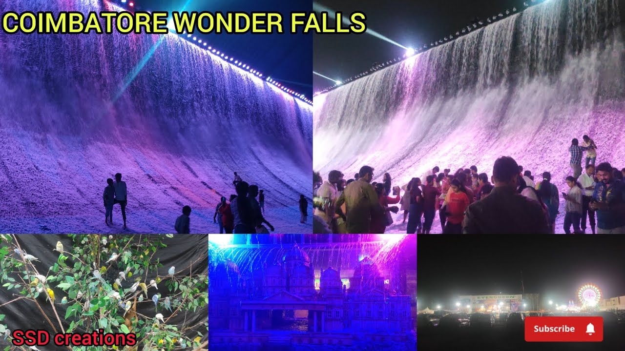 Wonder falls codissia ground2026|Coimbatore exhibition|Coimbatore expo2026|Coimbatore events|Newyear