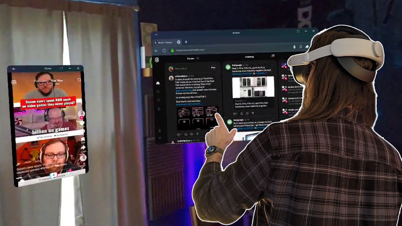 Meta Quest Update 67 Finally Copies Apple Vision Pro's Floating Windows