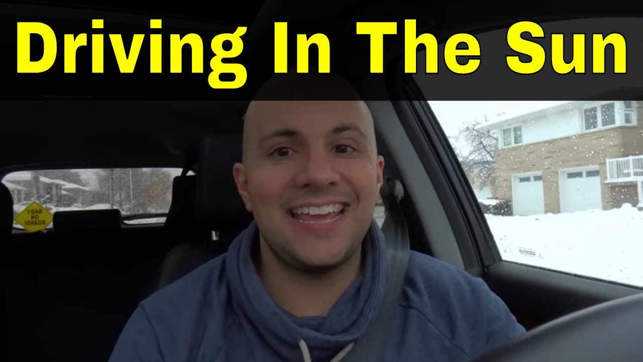 4 Tips For Driving In The Sun