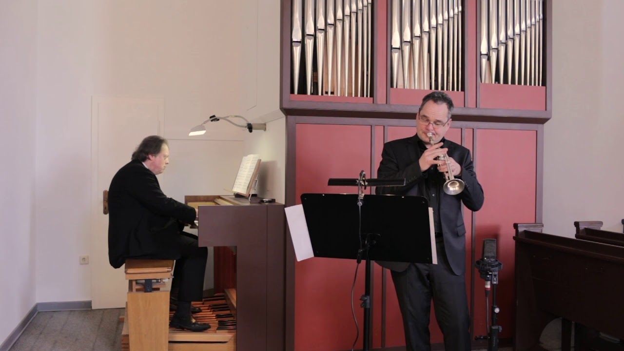 J.S. Bach - Air für Trompete & Orgel - Dr. Markus Müller Trompete, Stephan Kümmeler Orgel