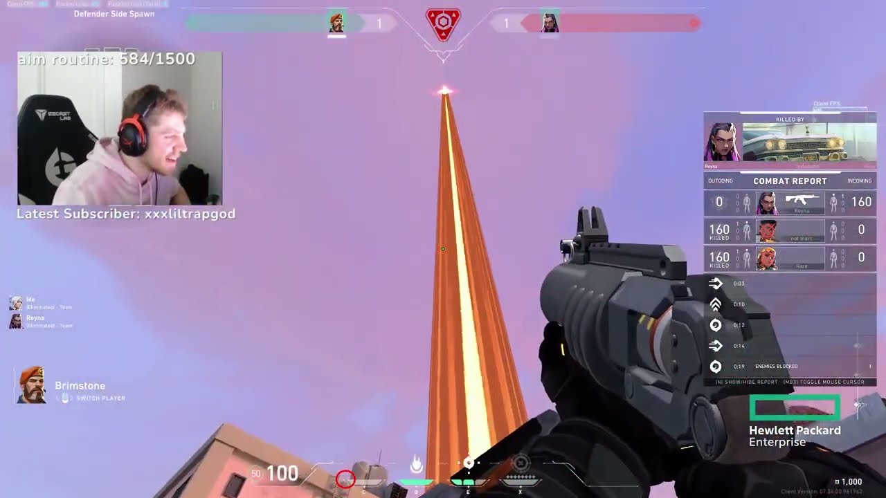 POV: When VCT Champions see Brim Lineups on Sunset (ft. @Demon1_ )