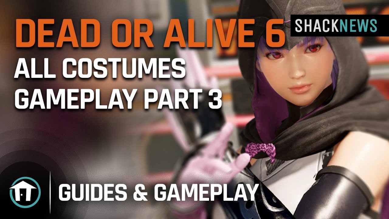 Dead of Alive 6 - All Costumes & Cosmetics Part 3