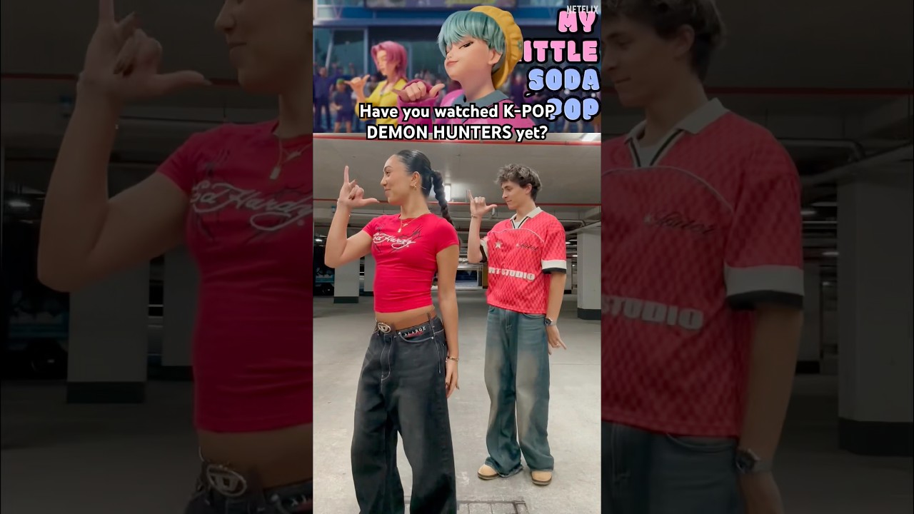 WE FINALLY DID THE SODA POP viral Kpop dance 🤭🔥 | Cadel and Mia x Demon Hunters ❤️