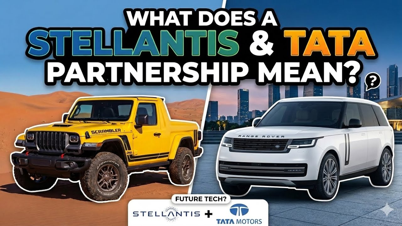 Что означает партнерство Stellantis LandRover Jaguar Tata?