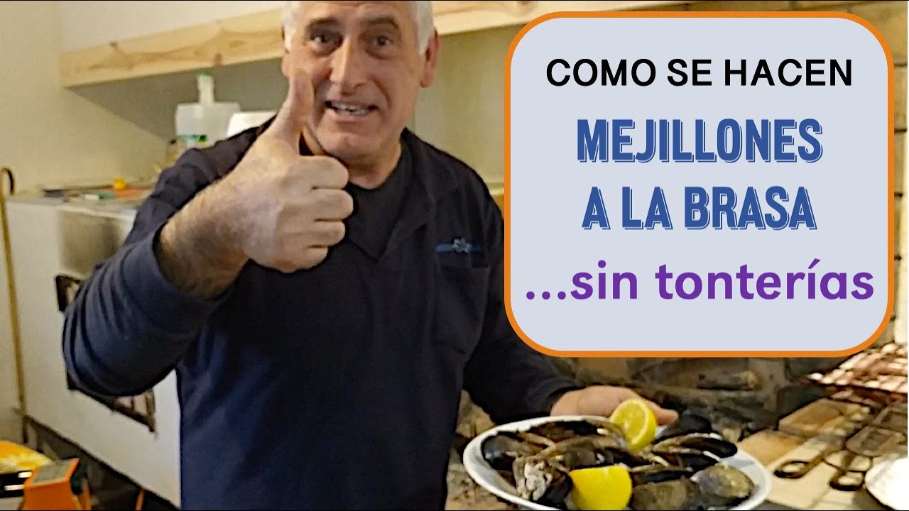 Cómo se hacen mejillones a la brasa. ¡SIN TONTERÍAS!