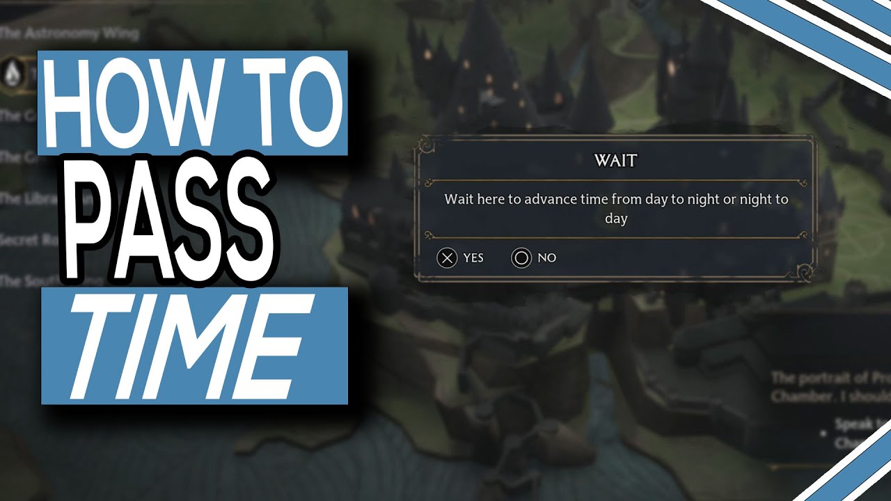 How To Sleep, Pass Time, Or Change Day To Night In Hogwarts Legacy