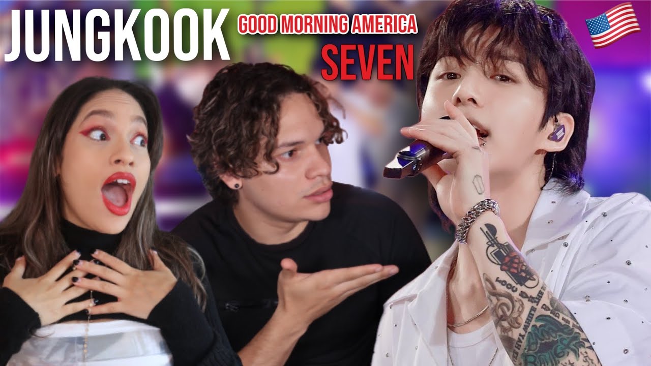Waleska & Efra react to Jung kook Good Morning Amercia Live Performance