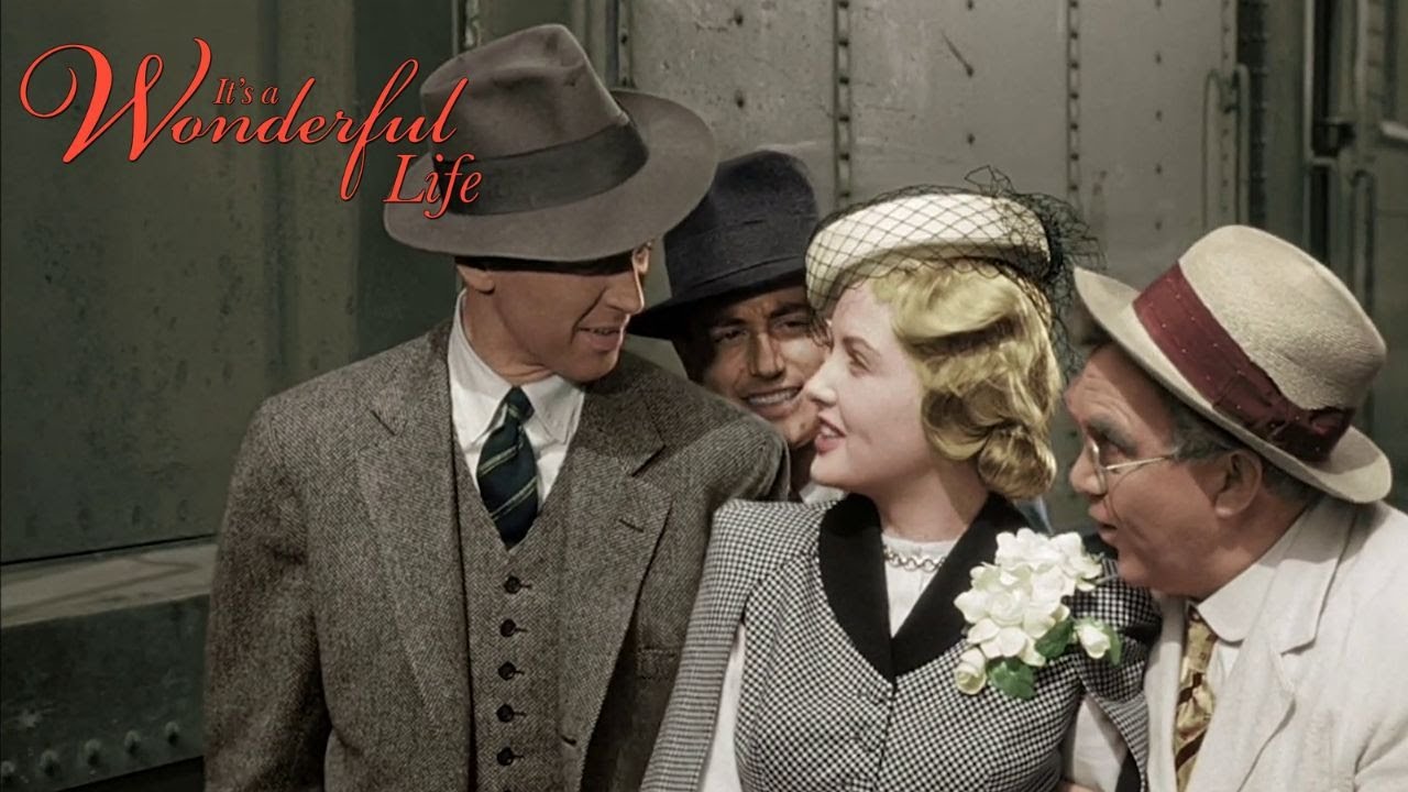 It's A Wonderful Life HD Scene 6 (1946) In Color