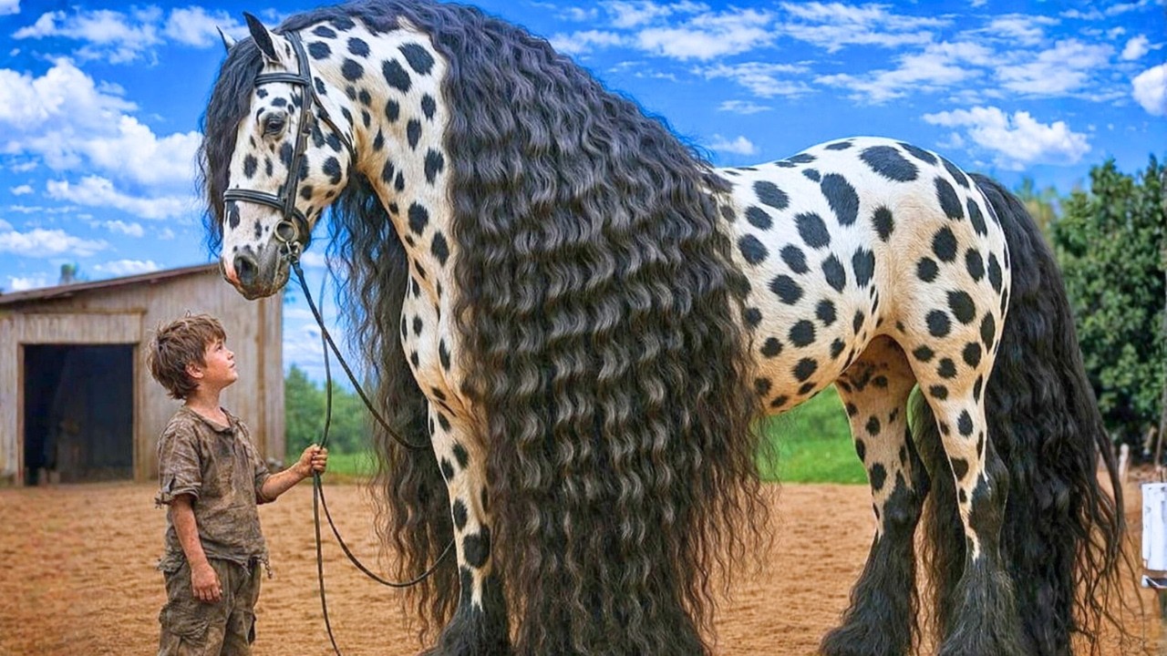 NIÑO DE LA CALLE COMPRA POR ACCIDENTE EL CABALLO MÁS RARO DEL MUNDO, Y LO QUE SUCEDIÓ...