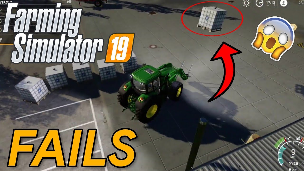 Farming Simulator 19: Best FAILS & Funny Moments 😂
