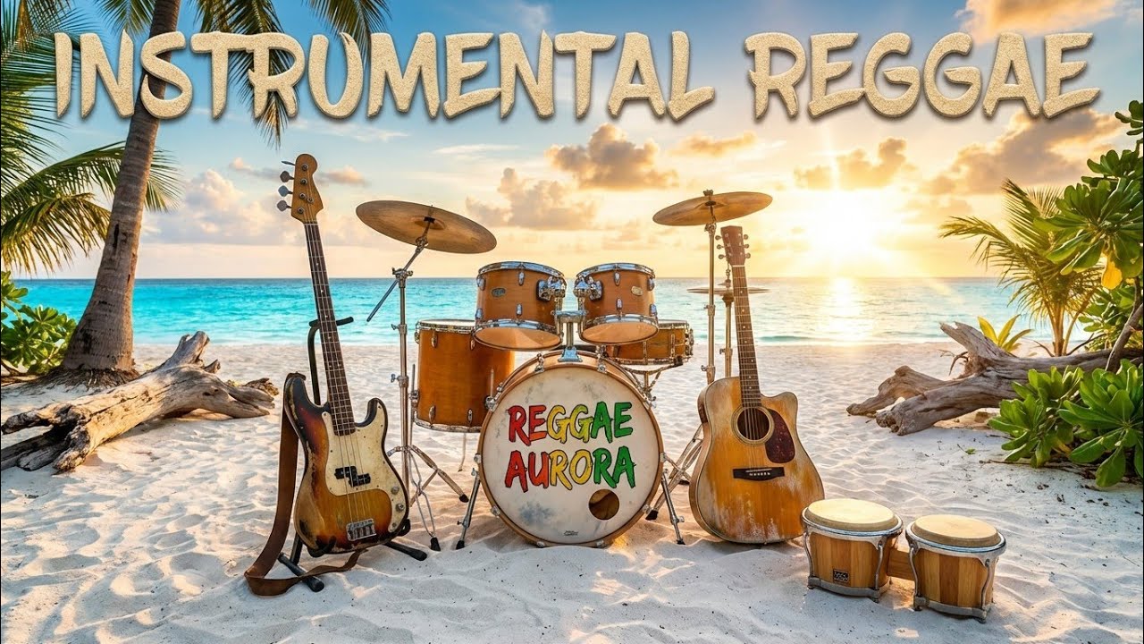 Island Reggae Instrumental Music &ndash; Relaxing Tropical Chill Reggae for Focus, Work & Stress Relief