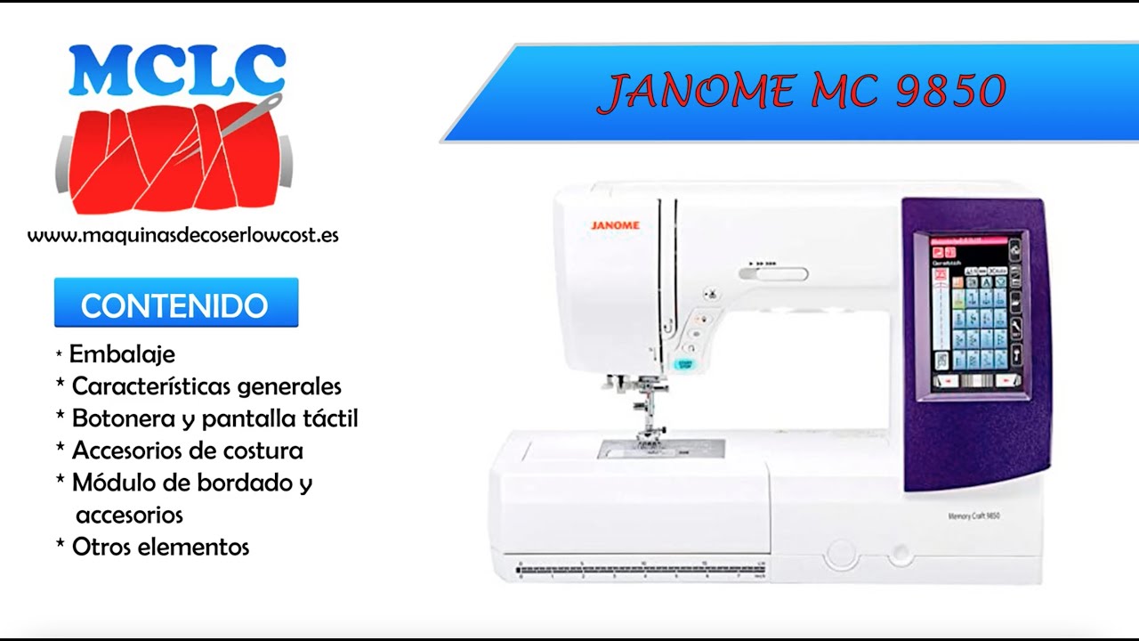 📦📦 JANOME MC 9850, UNBOXING, MAQUINA DE COSER Y BORDAR 📦📦