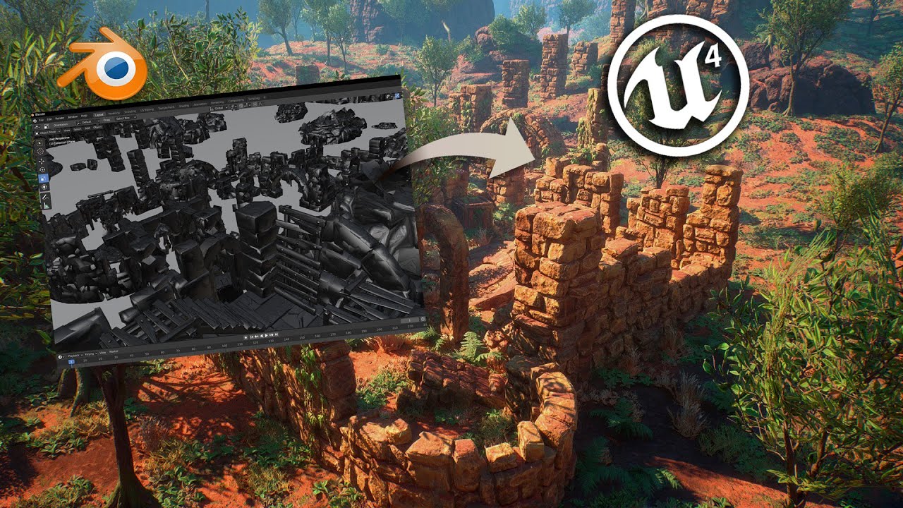 Export Blender FBX Camera to Unreal Engine 5 [NO PLUGINS]