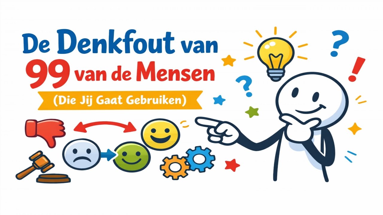 De Denkfout van 99% van de Mensen (Die Jij Gaat Gebruiken)