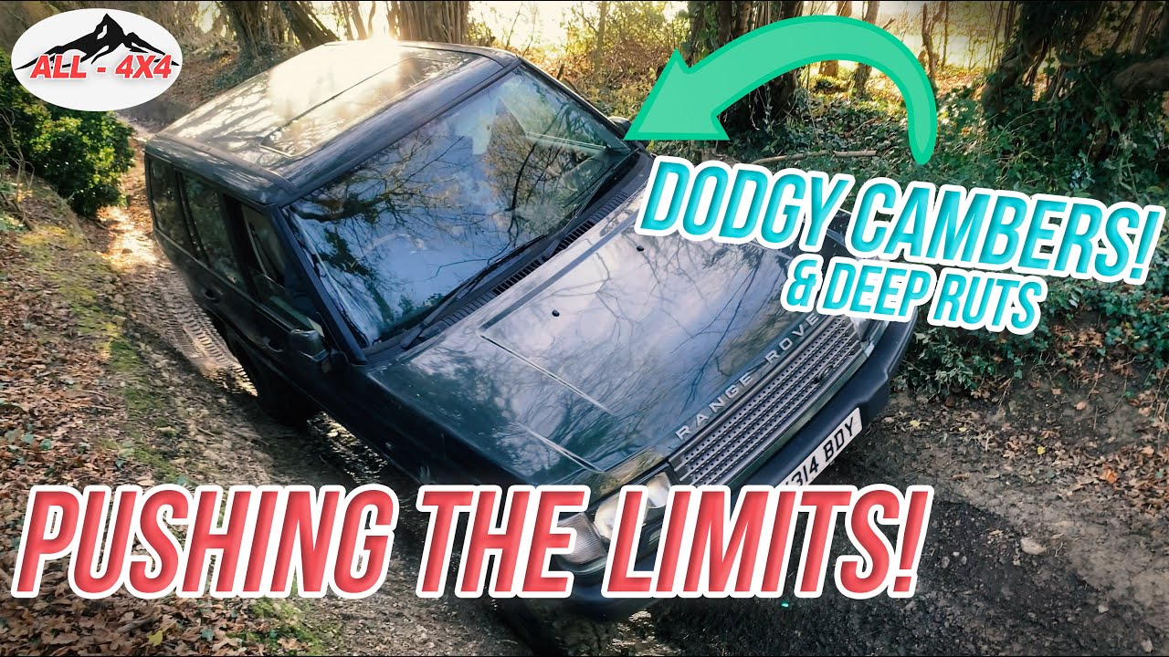 4WD Green Laning In Range Rover P38 4x4 / Pushing The Limits In Bath