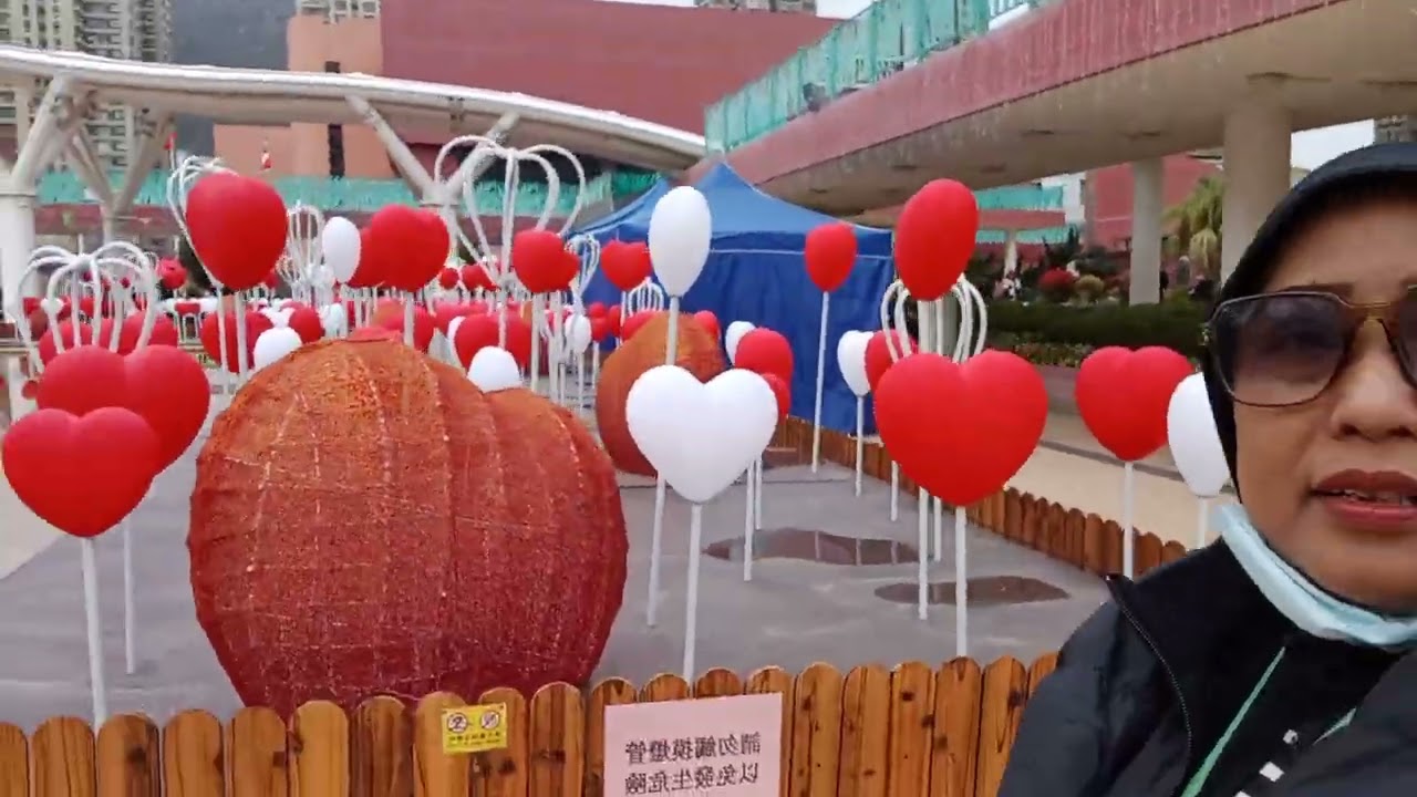 Yo KTA lihat keindahan dan kebersihan taman di Hongkong yg di siplin sekali sobatku 
