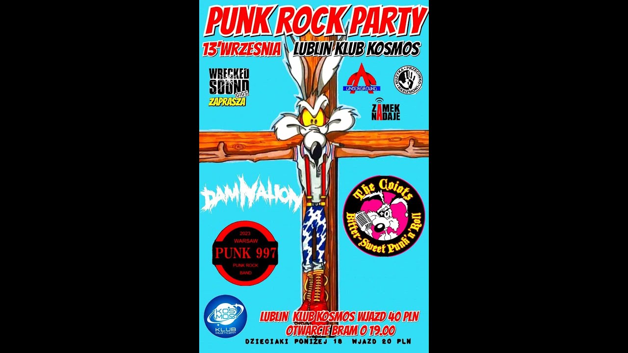 Punk 997- Punk Rock Party, 2025-09-13, Lublin, Klub Kosmos 4K 2160p