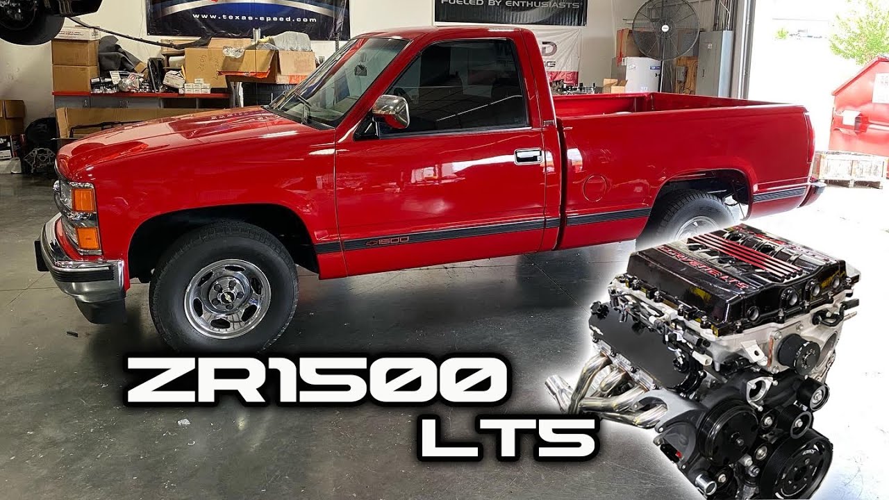 The LT5 swapped 94 Silverado is a complete rolling chassis now!
