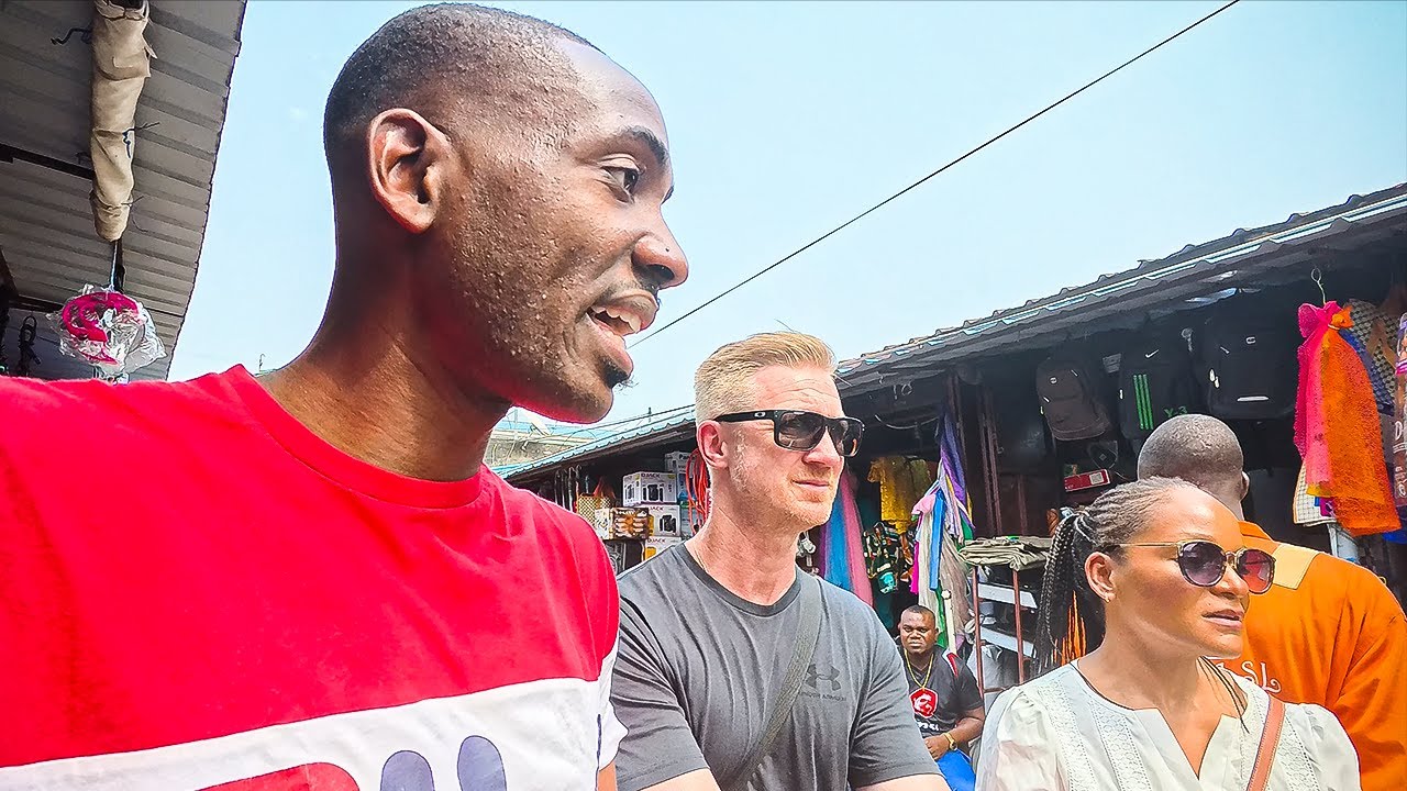 SUECO VISITA un mercado de Guinea Ecuatorial
