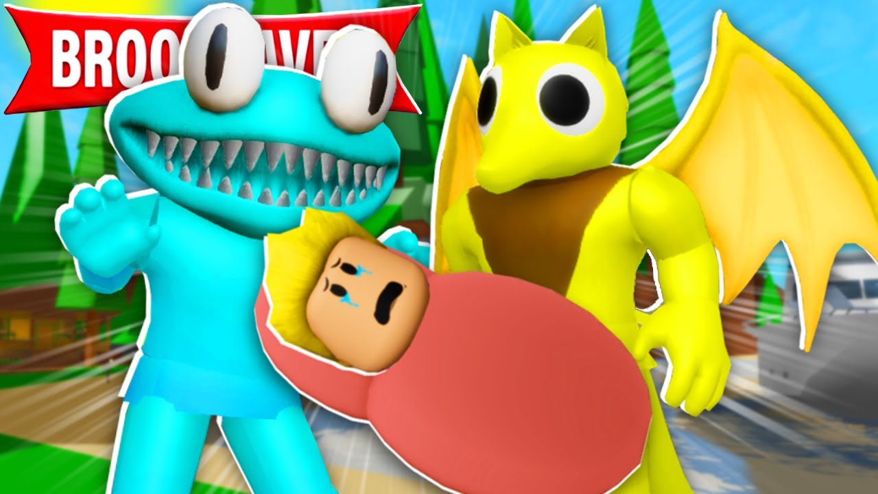 Von RAINBOW FRIENDS FAMILIE ADOPTIERT in Brookhaven 😨 (Roblox Brookhaven 🏡RP | Story Deutsch)